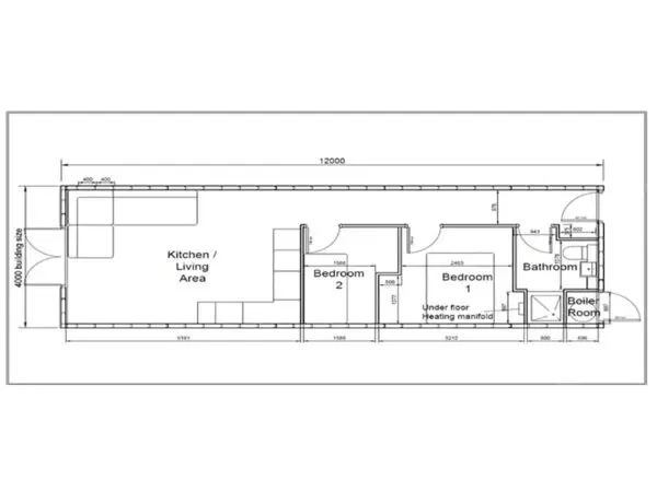 Affordable modular home design