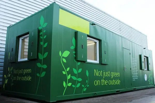 Eco-friendly modular building by Space Projects